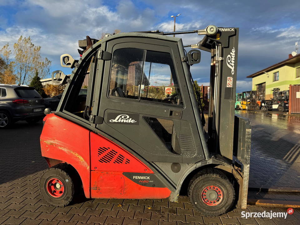 wózek widłowy LINDE H20T02600 EVO LPG Triplex Wózki widłowe Działoszyn