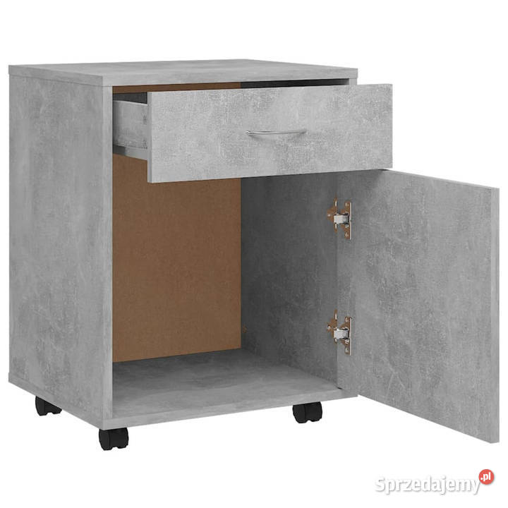 Szafka na kółkach szarość betonu 45x38x54 Warszawa