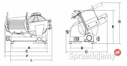 Krajalnica sklepowa Topaz 250C Sirman 14250722 Góra