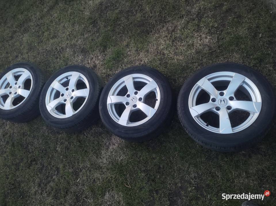 Alufelgi koła alusy z oponami 20555 R16 Honda wielkopolskie Chodzież