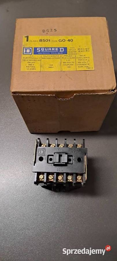 Stycznik Squared 8501 GO40 cewka 220V AC Myślenice