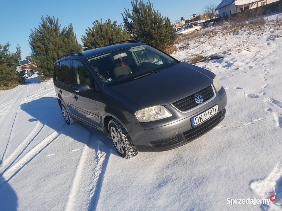 VW Touran 20TDI 140 2004r 281 7osobowy wielkopolskie Jarocin