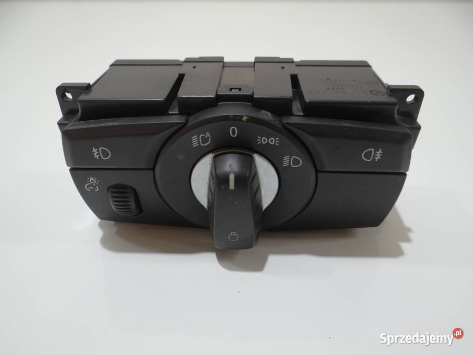 PANEL PRZEŁĄCZNIK ŚWIATEŁ BMW X5 E70 9134726 osobowe Panele sterowania, przełączniki Strzyżewice