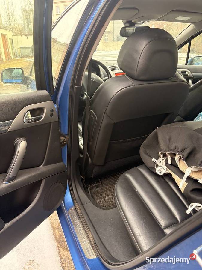 Peugeot 407 20 136 bogate wyposażenie uszkodzony