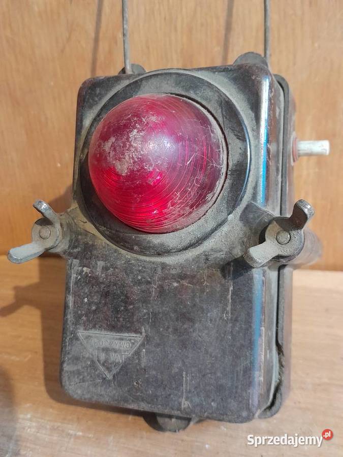 Bakelitowa lampka oświetlenie wozu konnego Dąbrowa Górnicza sprzedam