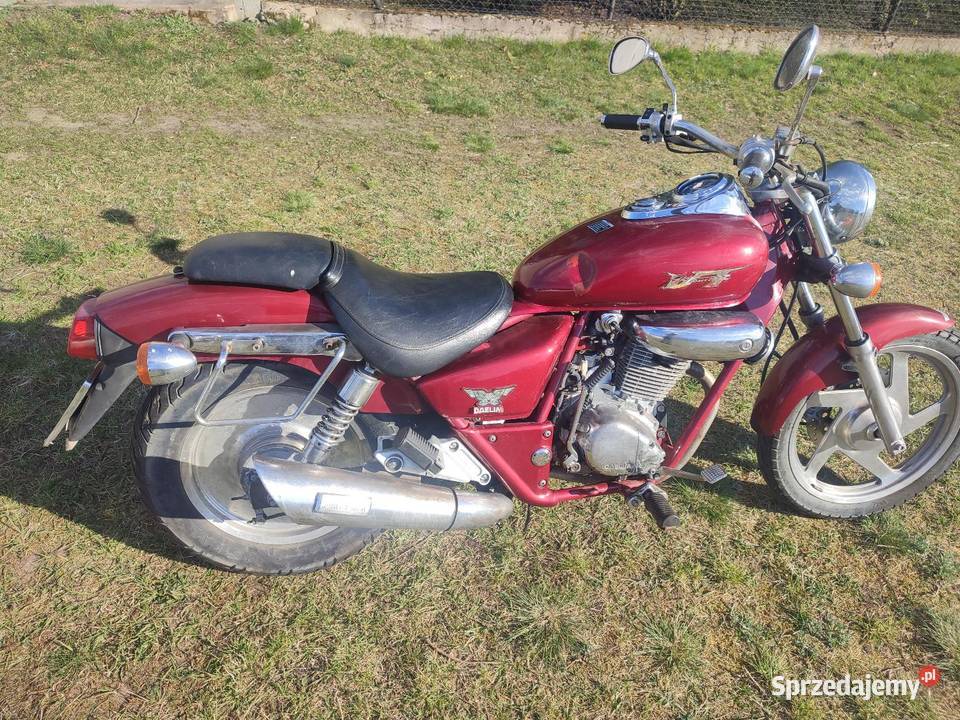 Daelim VT 125 Na prawko A1 B elektryczny starter Daelim Pomorsko sprzedam