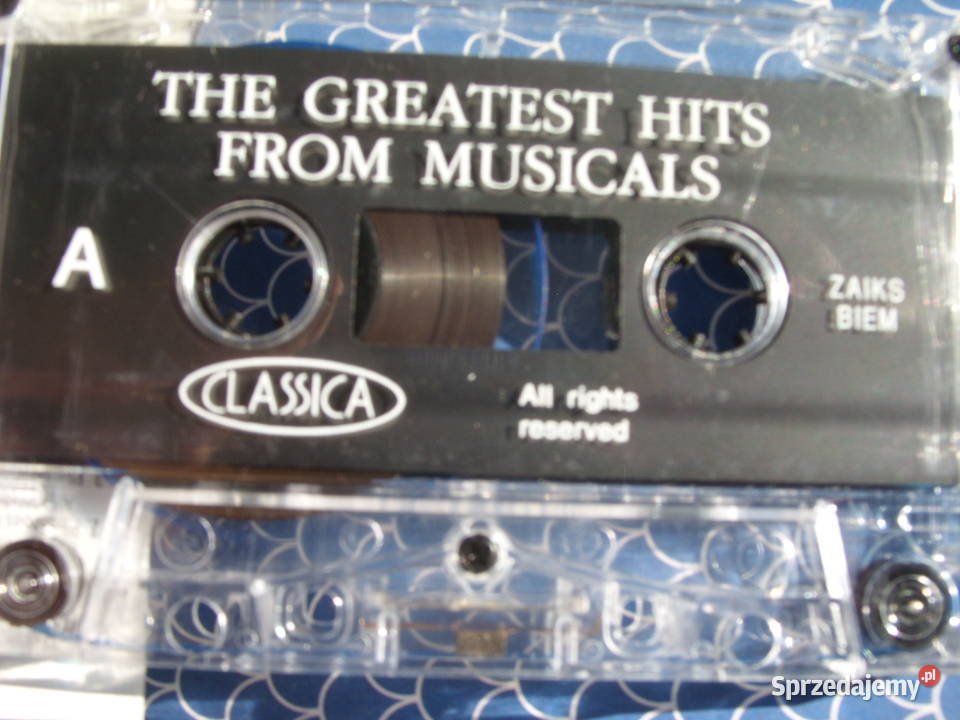 Kaseta THE GREATEAT HITSMUSICALS 2 CD dolnośląskie Wołów