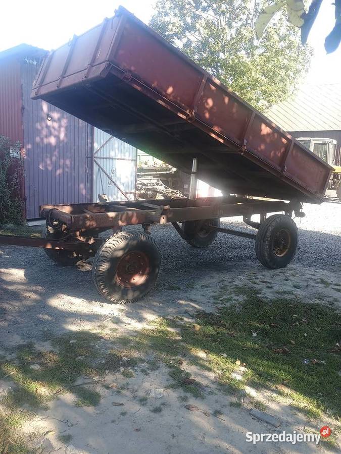 Przyczepa wywrotka 3 stronna