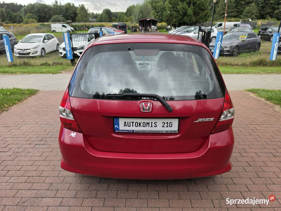 Honda Jazz Honda Jazz 12 benzyna z klimatyzacja wielkopolskie Cielcza