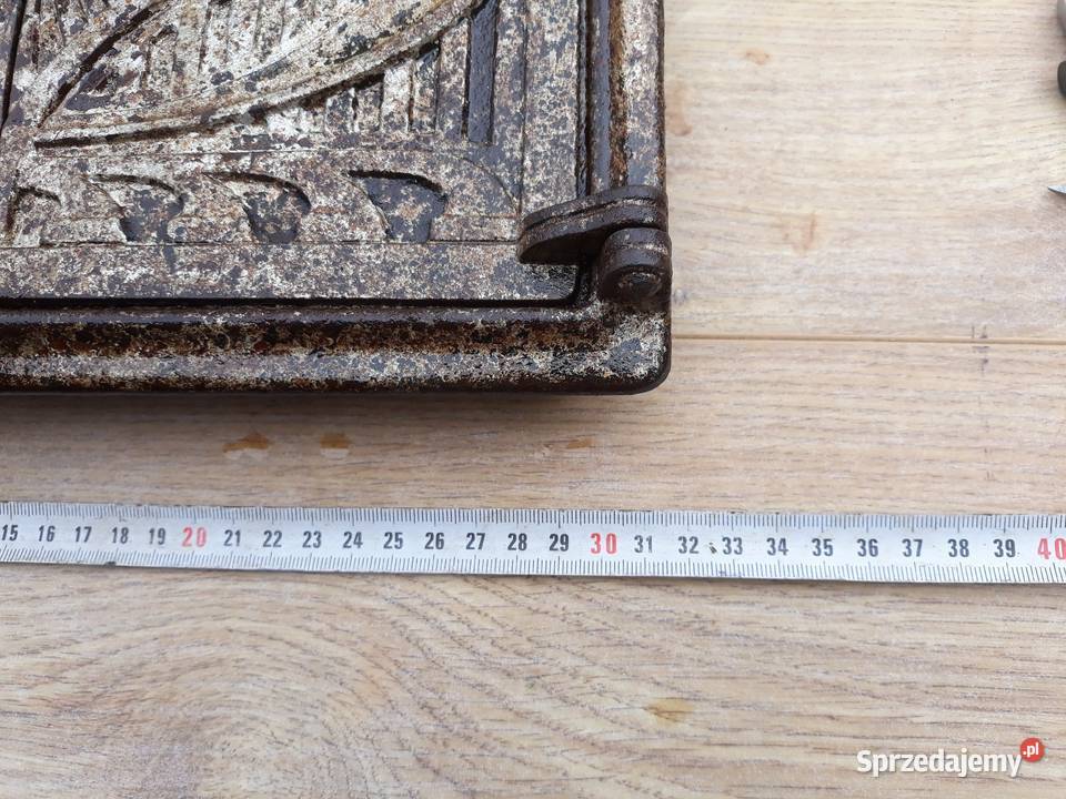 żeliwne drzwiczki pieca koza cygan cyganek opolskie