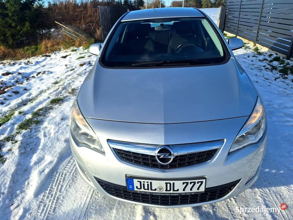 Opel Astra J Benzyna 5 drzwi Podgrzewane fotele Grudziądz