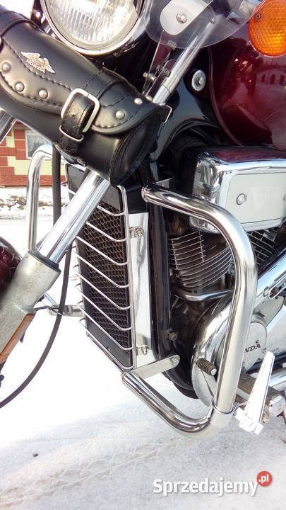 Osłona chłodnicy vt 700 800 SHADOW TWIN gmole Partynia