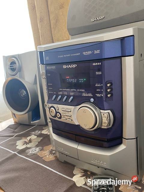 Wieża Sharp CPDC9 plus 5 głosników Wieża Sharp Kraków