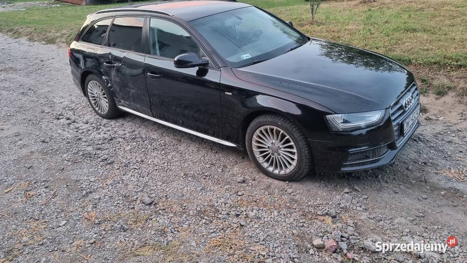 Audi a4 b8 avant sline 2015 20 tdi automat isofix Kraków