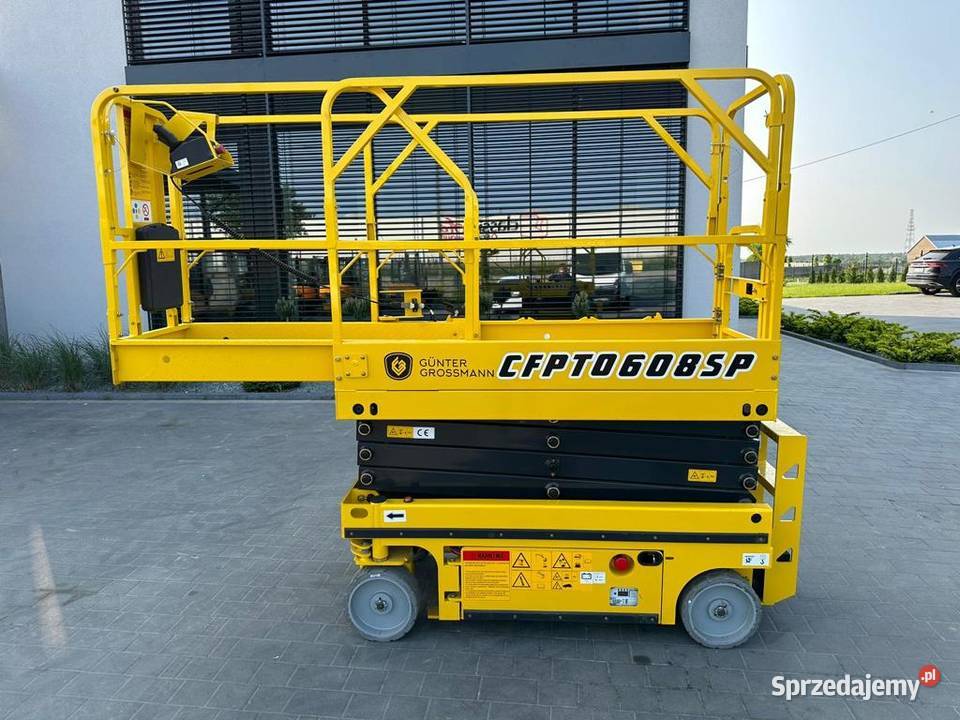 Nowy podnośnik nożycowy Gunter Grossmann 6m2m