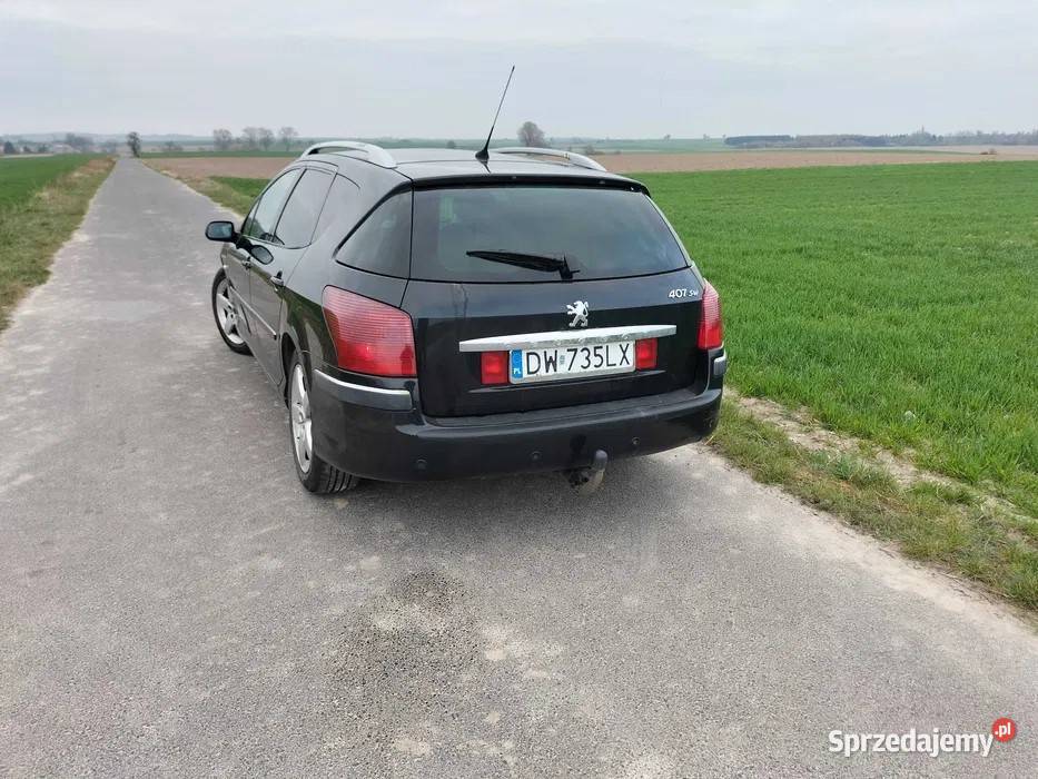 Peugeot 407 20 hdi skórynavipanorama mogę 407 dolnośląskie Wołów sprzedam
