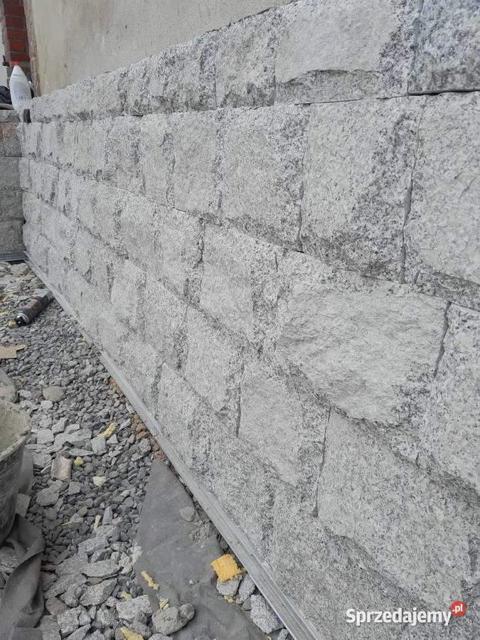 Kamień elewacyjny granit Szklarska Poręba