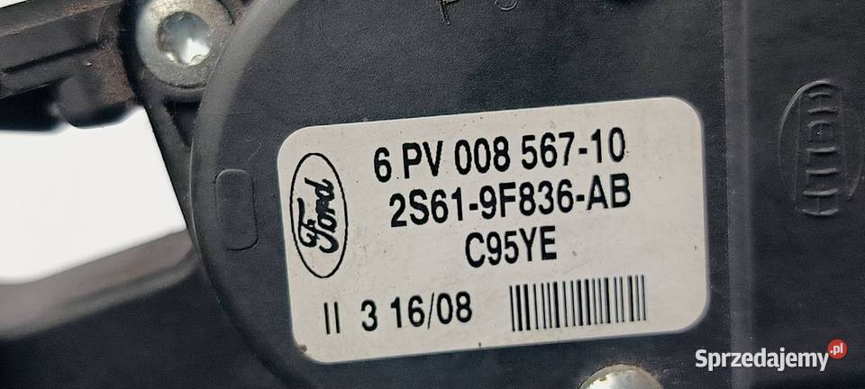 PEDAŁ FORD FIESTA MK6 2S619F836AB kujawsko-pomorskie