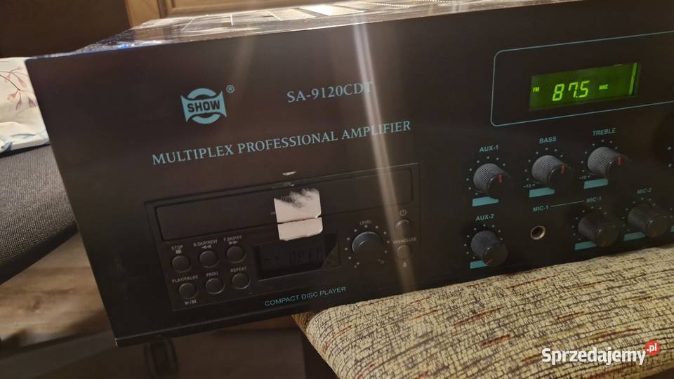 SHOW SA9120CDT MULTIPLEX PROFESSIONAL AMPLIFIER wielkopolskie Szamotuły