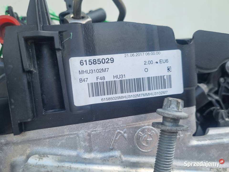 SILNIK BMW X1 F48 20 D DIESEL 190 udokumentowane osobowe lubelskie
