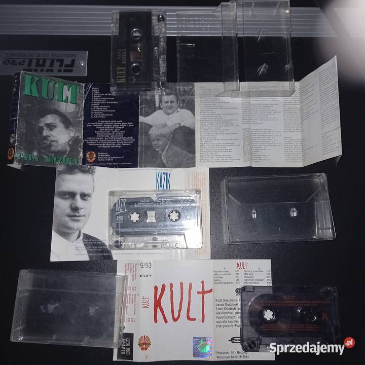 KAZIK SPALAM SIĘ 1991 KULT 1993 KULT Tata Kazika kaseta Płyty i kasety