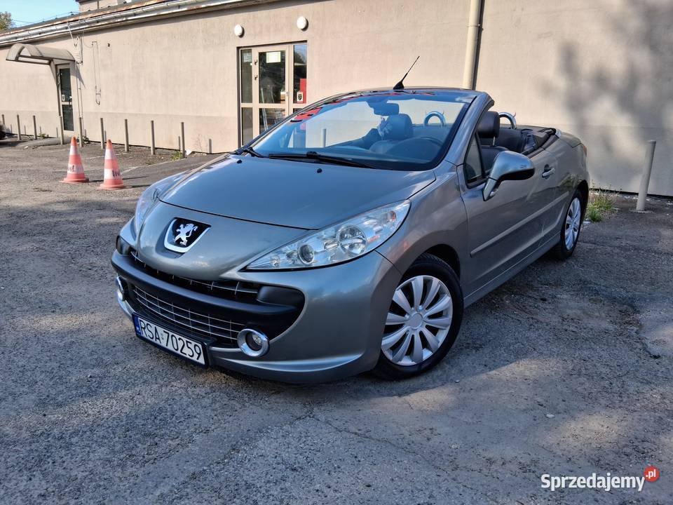 PEUGEOT 207 CC 16 HDI Cabrio Perełka 207 CC Sanok