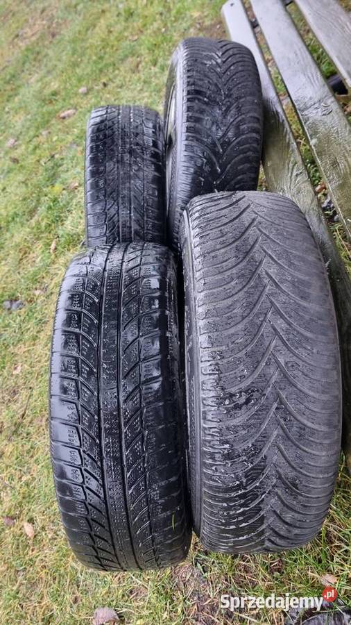 Alufelgi z oponami zimowymi 15 VW Golf 4 Bora Orchowo