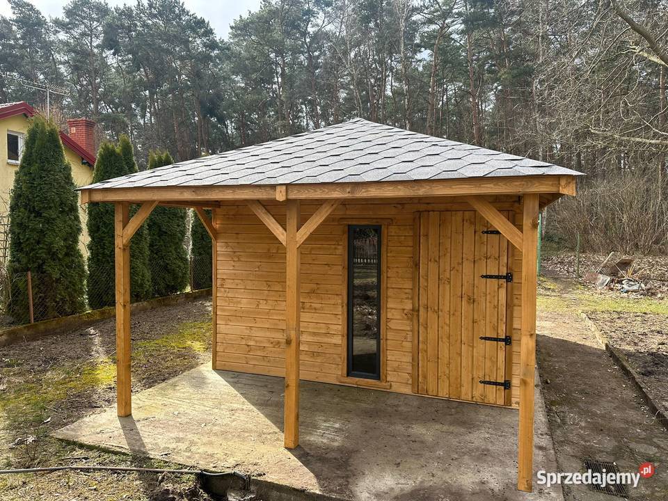 Domek narzędziowy 3x55 Altana Ogrodowa Drewutnia Częstochowa