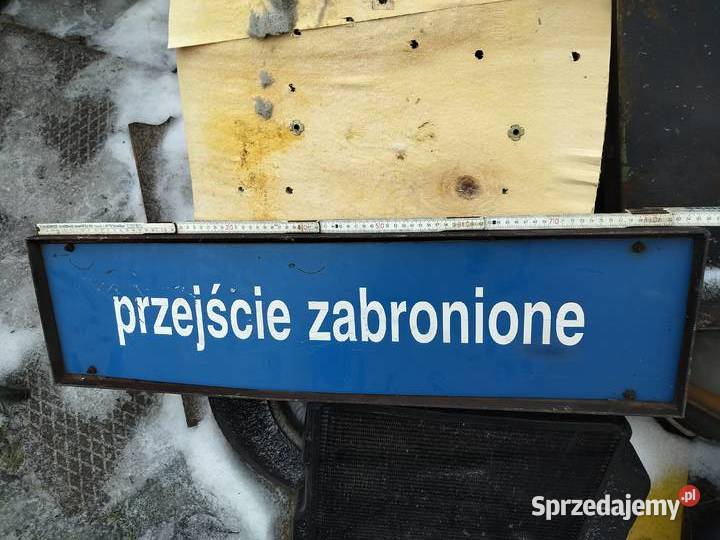 TABLICA INFORMACYJNA METALOWA