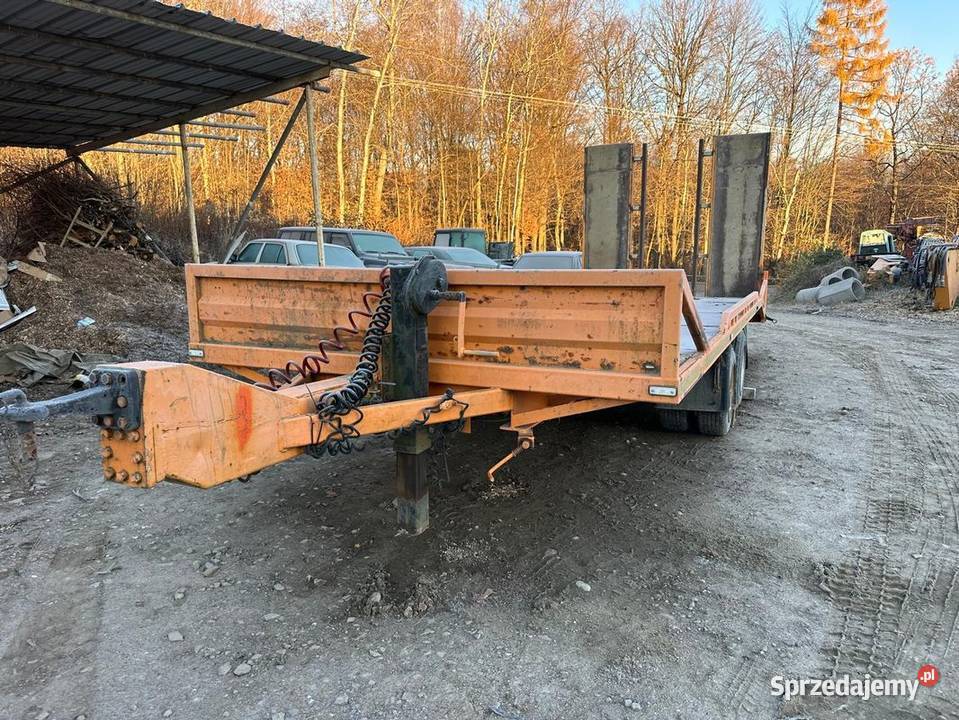 Przyczepa Dwuosiowa Ładowność 7 Ton TTH105 Tymowa