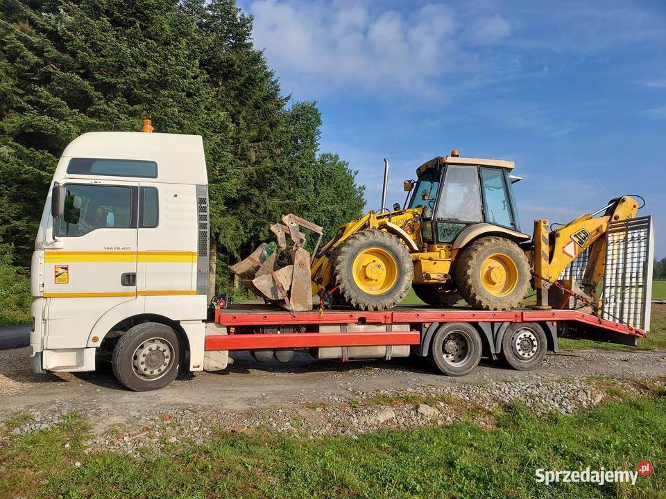 Laweta ŹWIERNIK Pomoc Drogowa Transport maszyn