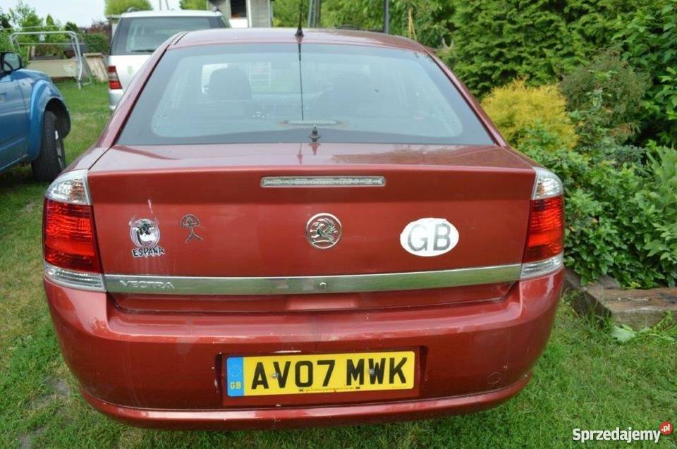 Opel Vectra C lifcie 2007 18 komputer pokładowy