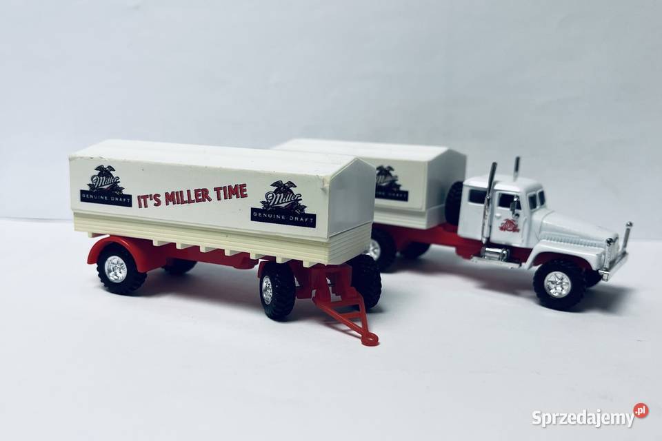Kolekcjonerski model amerykańskiej ciężarówki Grudziądz