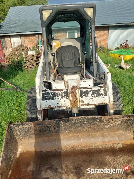 Miniładowarka Bobcat 753 z koparką łańcuchową Trzydnik Duży sprzedam