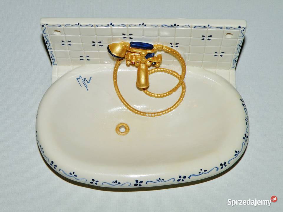 Mydelniczka ceramiczna vintage w kształcie wanny Bydgoszcz