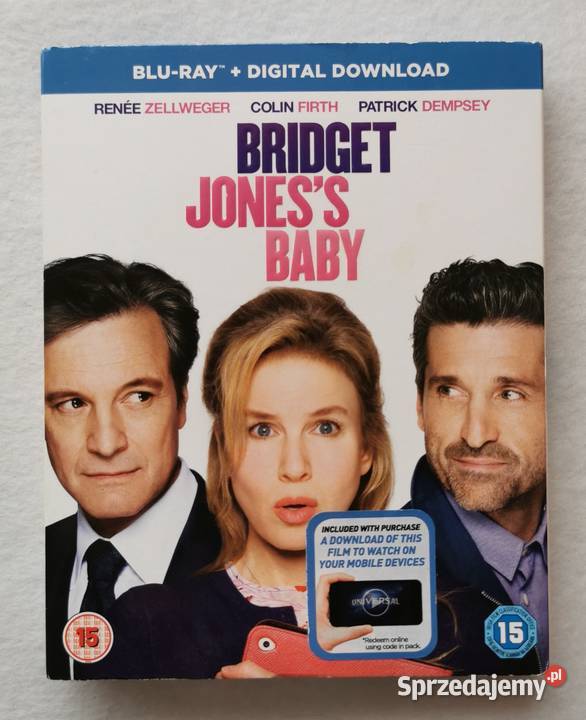 Bridget Joness Baby Bridget Jones 3 Bluray En łódzkie Wytrzyszczki