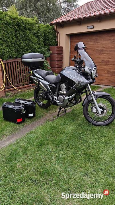 Sprzedam Hondę Transalp xl 700 Rok produkcji 2008 Motocykle, skutery, quady wielkopolskie Budzyń