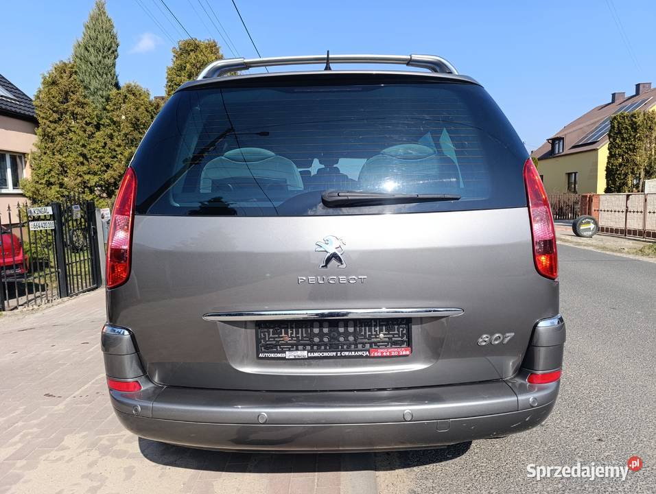 Peugeot 807 20 Diesel 2014r serwisowany 7 Lgota-Mokrzesz