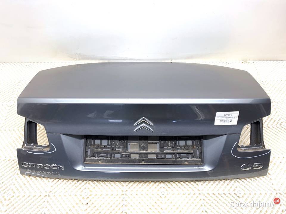 KLAPA TYŁ CITROEN C5 III SedanLimuzyna LAKIER podkarpackie