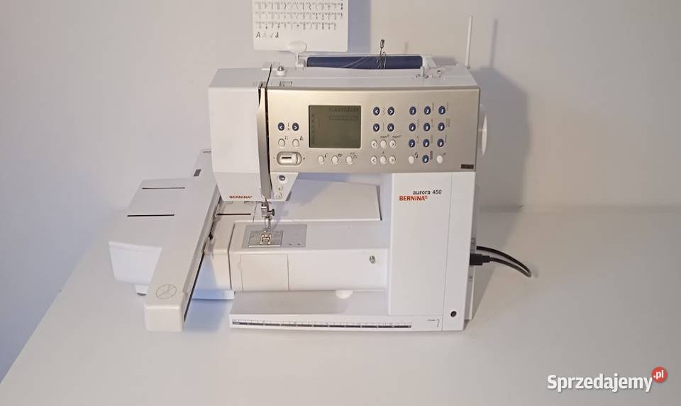 Hafciarka Bernina Aurora 450 plus program Krzepice sprzedam