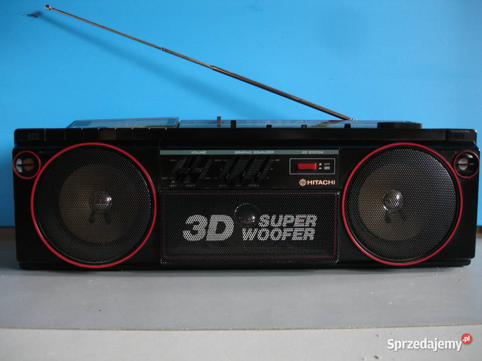 Radiomagnetofon HITACHI TRK3D2E Zielona Góra