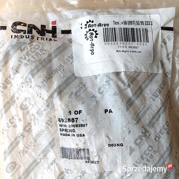 693887 Sprężyna napinacza przenośnika domowego sprzedam