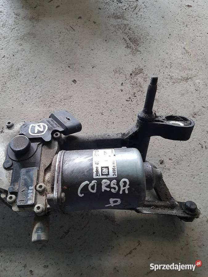 OPEL CORSA D MECHANIZM WYCIERACZEK SILNICZEK Turek