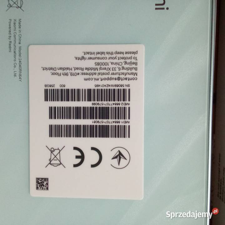 XIAOMI REDMI 13 8256 GB 679 OCEAN BLUEGwarancja Tomaszów Lubelski