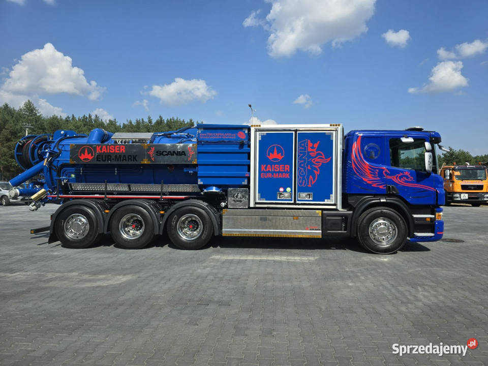 Scania EURMARK 8 Ładowarka próżniowa Samochody ciężarowe Daleszyce