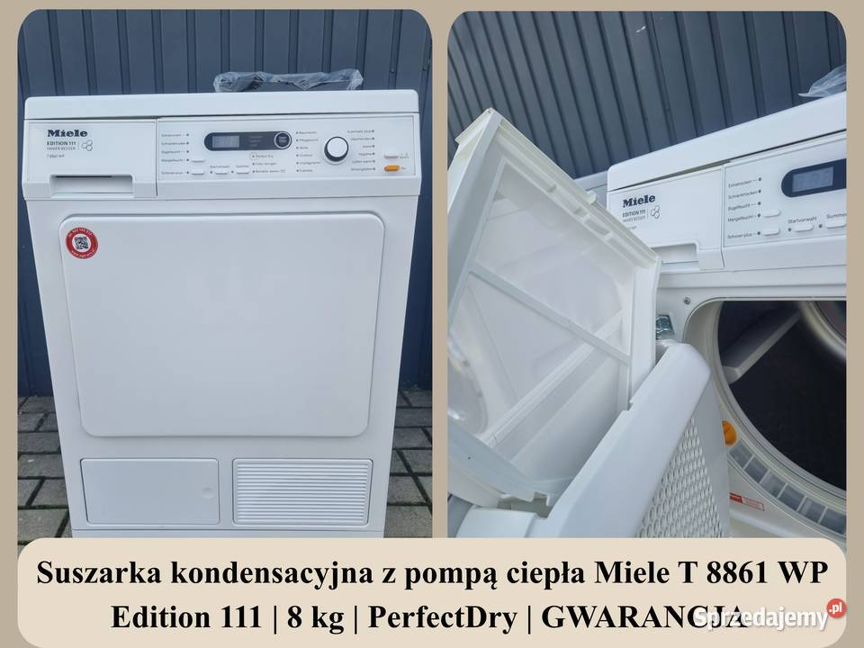 Suszarka kondensacyjna z pompą ciepła Miele T Wrocław