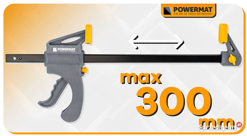 ścisk stolarski zacisk dźwigniowy 300x60 Pozostałe śląskie Katowice