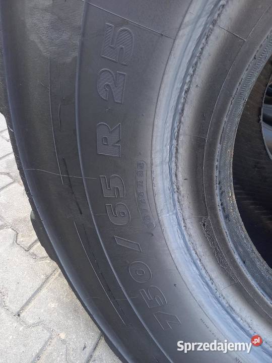 Opona używana przemysłowa 75065R25 3065R25 Zaścianki