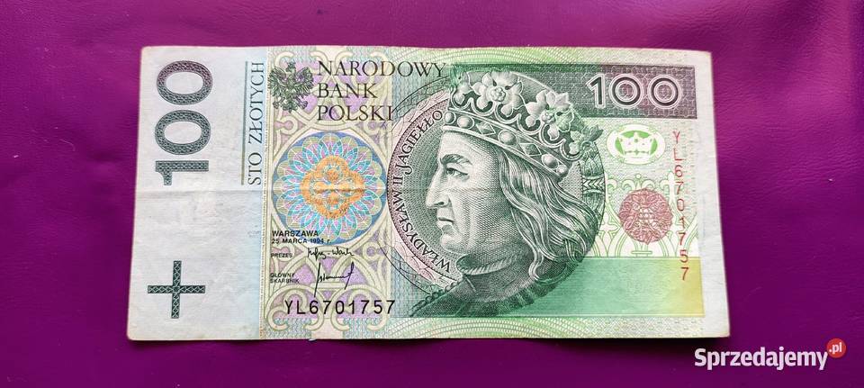 100 seria YL Poszukiwana rzadkość 8 Pozostałe Pruszków