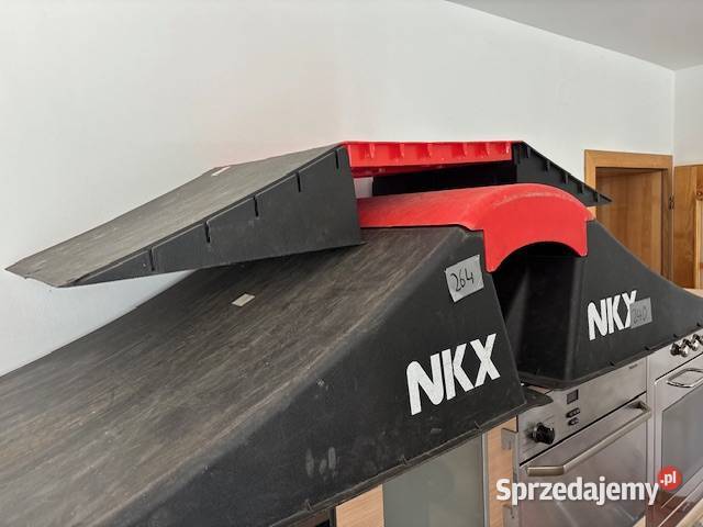 mini Skatepark NKX rampy hulajnogi INVERT wielkopolskie Wioska